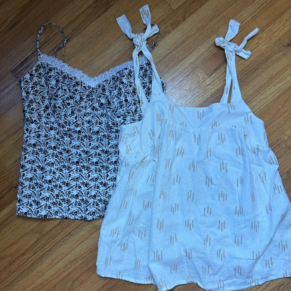 BUNDLE: Women’s Ann Taylor and Sonoma Camisole in White and Black